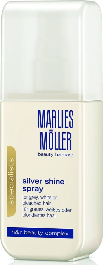 Marlies Moller, Spécialistes, Traitement Laque Capillaire, Pour Neutralisation Des Tons Jaunes, 125 ml
