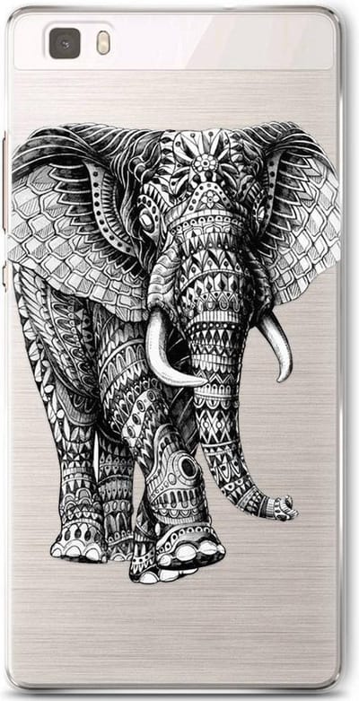 Casimoda Telefoonhoesje - Back Cover - Geschikt Voor Huawei P8 Lite - Multicolor