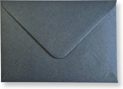 Cards & Crafts 50 Luxe Metallic C6 enveloppen - Platina zilver - 16,2x11,4 cm - 110 grams - 162x114mm