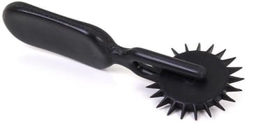 Plastic Mini Pinwheel - Zwart