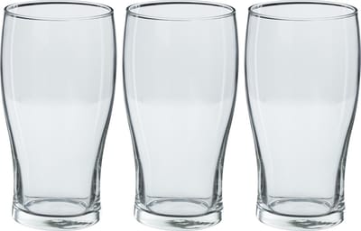 Secret de Gourmet Bierglazen groot - 12x stuks - transparant - 570 ml - 16 cm