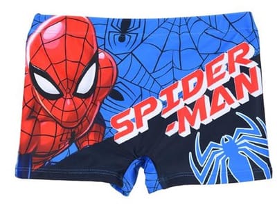 Spider-Man zwembroek - zwemboxer Spider-Man - blauw - maat 98