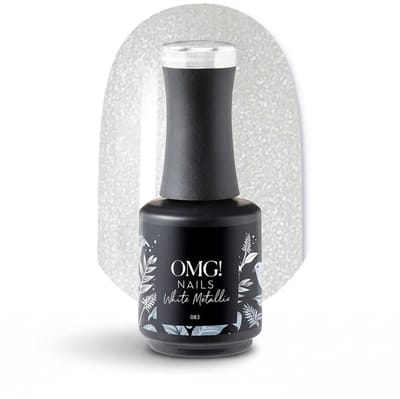 Limea OMG Gellak 083 White Metallic 15ml - Gel nagellak - Witte Gel lak - OMG nails