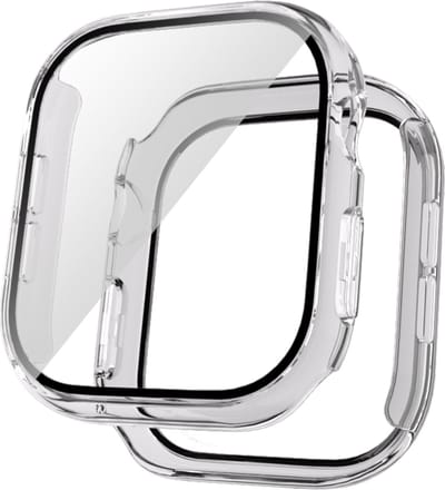 EP Goods - Full Cover/Hoesje - Screen Protector - Geschikt voor Apple Watch Series 10 & Series 11 - 42mm - Hardcase - Protection - Transparant