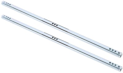 Dailygoody - Glijrails - Lade glijders - Sterke laadcapaciteit - 450X17mm - Stabiel en duurzaam - Geschikt voor onderbouw laden - Koudwalsen staalplaat