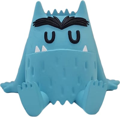 Het kleurenmonster blauw verdrietig (Comansi)