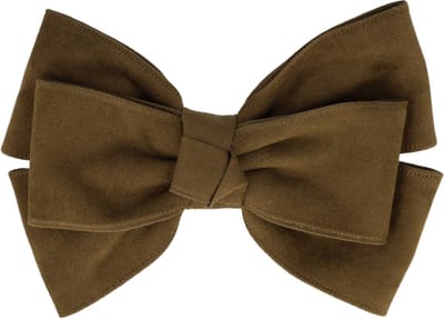 Haarsoires Haarspeld Patentspeld 7cm - Strik 12cm - Anti-slip - Velvet - Groen - Haarspelden voor Dames - Haarklem - Haarclip - Haaraccessoires - Hair Clip - Decoratieve Haaraccessoire