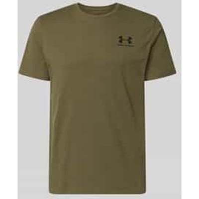 Under Armour UA M SPORTSTYLE LC Short Sleeve Heren Sportshirt - Groen - Maat S