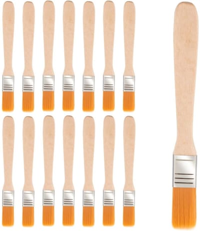 EXCITAT 15 stuks - Verfkwast - Verniskwast - Herbruikbaar - Geschikt voor kasten, deuren, hekken, decoraties, kunstwerken