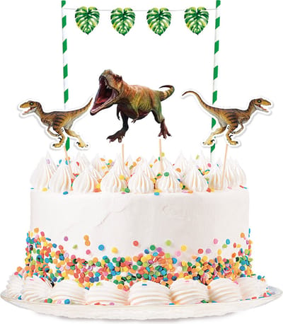 Boland - Set taartdecoratie T-rex - Dino's - Dino - Kinderfeestje