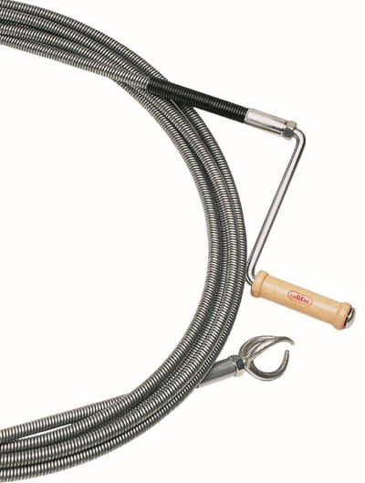 Cabere Professionele Gelaagde Ontstoppingsveer - 12mm/10m - Met Klauw