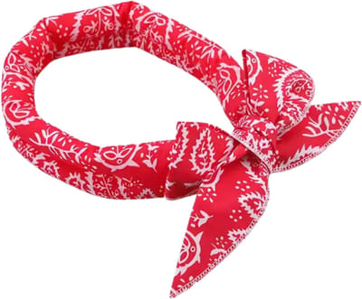 Bovista Koelsjaal - Sport - Sjaal - Wandelen - Zomer - Ijs - Verkoeling - Rood