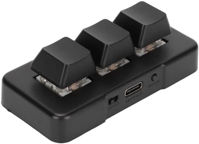 Vt products - Mini-toetsenbord - Draadloos gamingtoetsenbord - Compact ontwerp met RGB verlichting - Programmeerbaar toetsenbord - Geschikt voor gamer