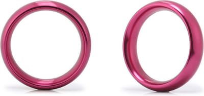 Cockring Aluminum Donut Rood 40 mm