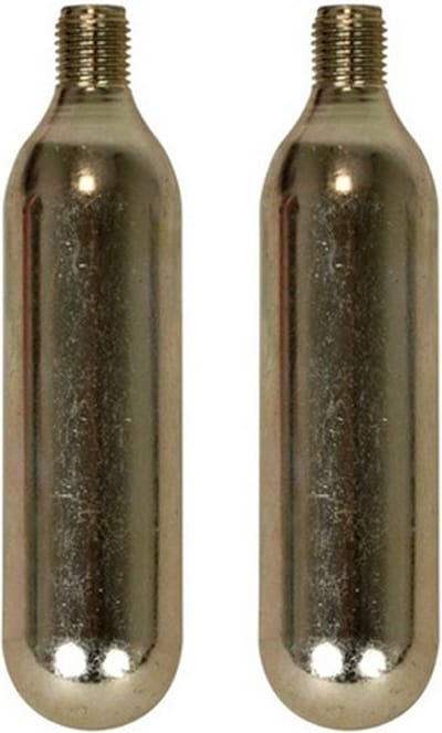 Co2 patronen 16 gram staal zilver 2-delig