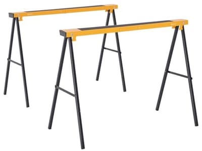 2er-Set Klapbokken met Antislipoppervlak - Geschikt voor Doe-Het-Zelvers en Bouwvakkers
