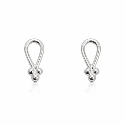 House of Jewels - Druppel Oorbllen 3 Stipjes - 925 Zilver