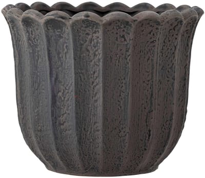 Bloomingville Bloempot aardewerk bruin Chaca 21cm