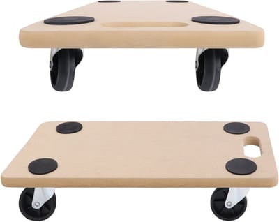 ACXIN Transportroller Meubelroller-2Stk-MDF-200kg-580x290x108mm
