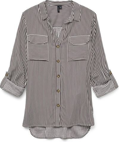 VERO MODA - VMBUMPY L/S SHIRT NEW WVN NOOS - Dames - Blouses
