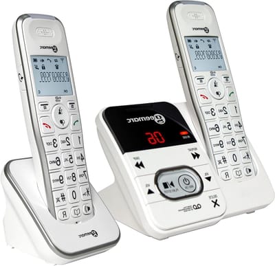 Draadloze Telefoon - Extra Handset - Duidelijk Horen - Versterkt Volume - 2 Telefoons - Wit