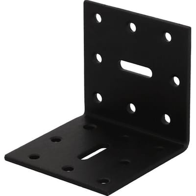 Magnodur versterkingshoek sleufgat zwart 60x60x60mm