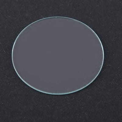 Dailygoods- Horlogelens Plat Glas - Vervangend Glas - Krasvast - Corrosiebestendig - 39MM - Afgeschuinde Randen - Horloge Glas
