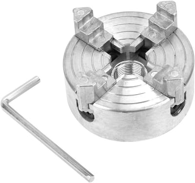 Cymbal liners set van 4, lathe liners voor drieklauwspanners, zelfcentrerende spanning, geschikt voor diameters 12-65 mm en 1.8-56 mm