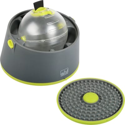 Ebi - Speelgoed Voor Dieren - Hond - Twist & Lick Ball 18x18x17cm Grijs - 1st