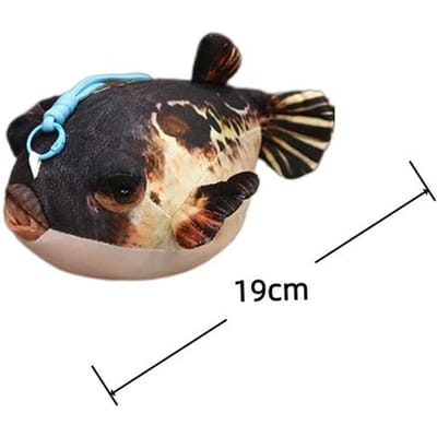 Kogelvis Pluche Speelgoed Gesimuleerde Vis Knuffel Rugzak Hanger Sleutelhanger Schattig Huisdecoratie Speelgoed Creatieve Kinder Verjaardagscadeaus