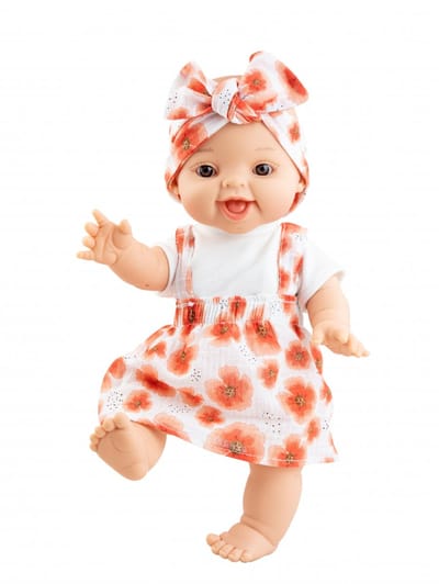 Paola Reina pop Gordi meisje blank 34cm - realistische speelpop.