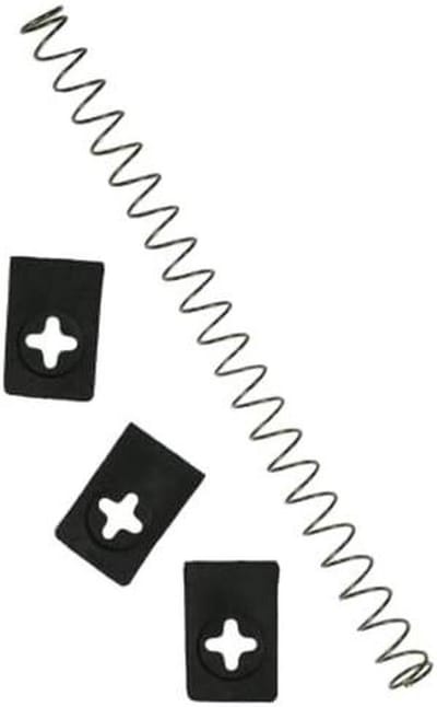 Uitwerpplaat met veer - Reserveonderdeel ontpitter - Keukenwerk vergemakkelijken - Origineel onderdeel - 10 cm - Zilver