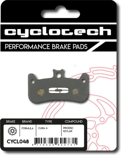 Prodisc Kevlar Remblokken voor Formula Cura 4