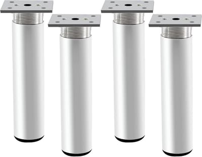 Verstelbare Meubelpoten - 4 Stuks Aluminium Hoogte Instelbaar 200 mm
