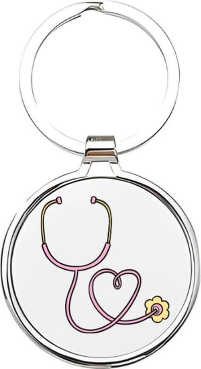 Akyol - arts Sleutelhanger - Dokter - de beste dokter - dokter - artsen - huisartsmedewerker - huisarts - verpleegkunde - verzorger - verpleegkundige - verzorgster - medicus - 4 x 7,5 CM