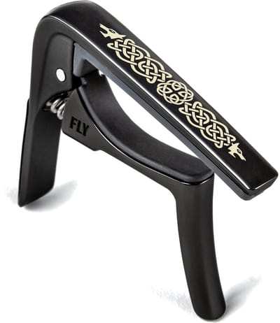 Jim Dunlop Trigger Fly - Capo - Akoestische Gitaar - Celtic Knot Edition - Aluminium
