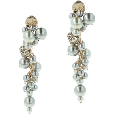 OTAZU Ultimate Pearl Earhangers Grey Maat: OS | Oorbellen Outlet | Dames | Grijs