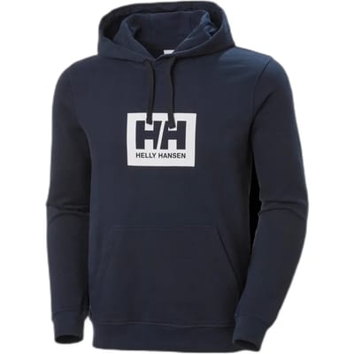 Helly Hansen Box Hoodie - Heren - Blauw - Maat S