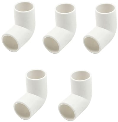 Dailygoods- Pijpfitting 90 Graden - PVC Elleboogconnector - Slip Fitting - Waterpijp Verbinding - Slagvast - Duurzaam - Elleboogfitting