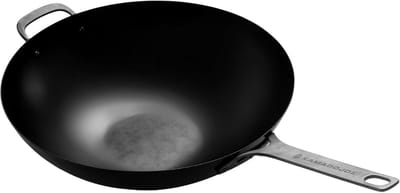 Karbon Stalen Wok voor Kamado Grills - Geschikt voor Roerbakken, Sudderen en Stomen