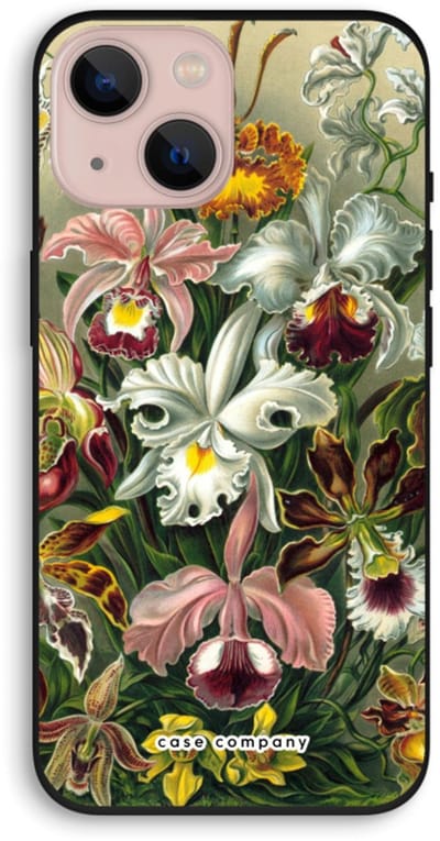 Case Company® - Hoesje geschikt voor iPhone 13 hoesje - Haeckel Orchidae - Biologisch Afbreekbaar Telefoonhoesje - Bescherming alle Kanten en Schermrand