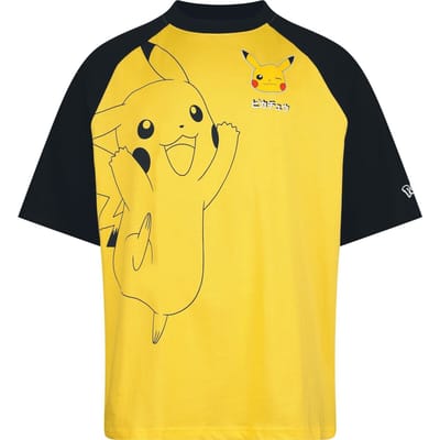 Pokémon - Gaming Oversized T-shirt - Pikachu - Oversize - S tot M - voor Mannen - geel