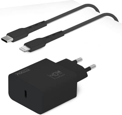 Usb C adapter geschikt voor iPhone 14 / 13 / 12 / 11 / X / 8 / SE - Usb stekker + Lightning naar usb C kabel - 1 meter