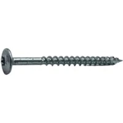 Sencys Spaanplaatschroef Gegalvaniseerd Verzonken Kop Torx - 6x80mm - 5 Stuks