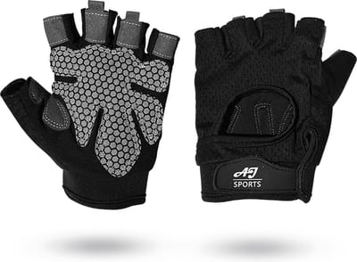 AJ-Sports Fitness handschoenen S - Sport & Fitness handschoenen Heren & Dames - Krachttraining - Fitness - Crossfit - Sport handschoenen - Sporthandschoenen - Zwart