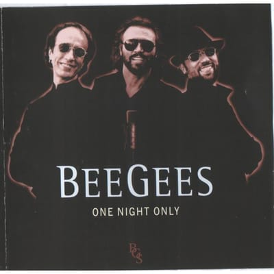 CD BEE GEES  One Night Only 5592202 POLYDOR 1998 Europa Rock Gebruikt