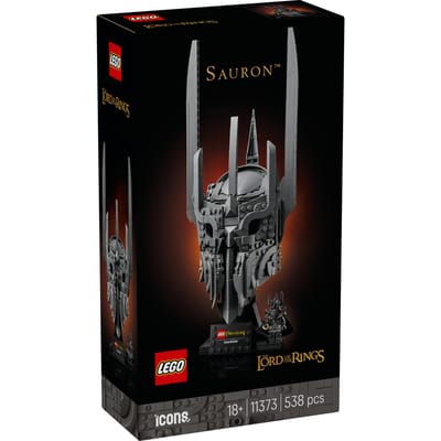 LEGO Icons - The Lord of the Rings: De Helm van Sauron Bouwpakket voor Volwassenen en Woondecoratie - 11373