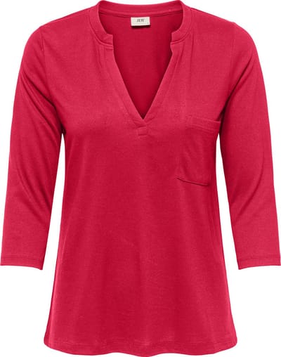 JDY - JDYDALILA 3/4 V- NECK TOP JRS DIA - Dames - Blouses
