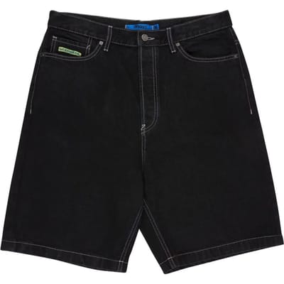 Dc Shoes Edyds03038 Baggy Fit Korte Jeans Zwart 30 Man