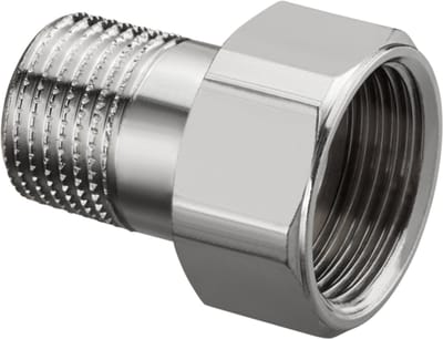 OVENTROP Koppeling DN 20, R 1/2 AG / ÜM G 1 IG, vlakdichtend naar de radiator, 1019396
